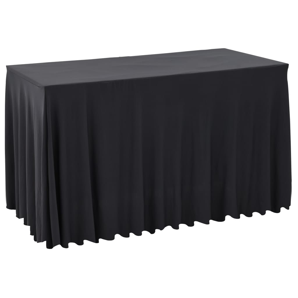 Compresse Vidaxl 2 St con gonna elastica 243x76x74 cm antracite -lorato