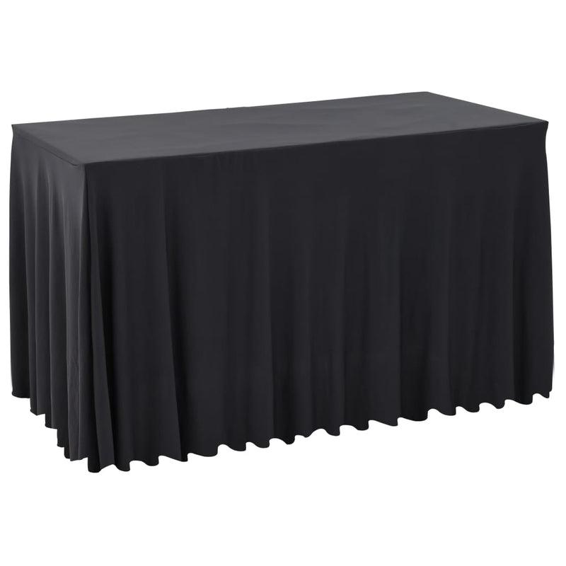 Compresse Vidaxl 2 St con gonna elastica 243x76x74 cm antracite -lorato