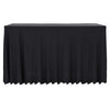 Compresse Vidaxl 2 St con gonna elastica 243x76x74 cm antracite -lorato