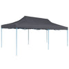 Vidaxl PartyTent Pop-up pieghevole con pareti laterali 3x6 M Antracite