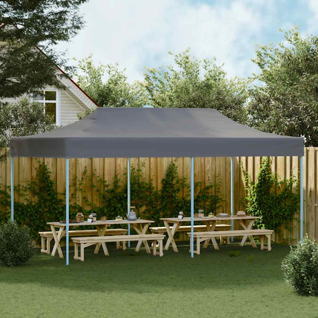 Vidaxl Partyent Pop-Up plegable 3x6 m antracita