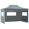 Vidaxl vouwtent met 3 wanden 431x291x315 cm antraciet