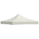 Techo de carpa de fiesta de Vidaxl 3x3 m crema