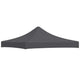 Techo de carpa de fiesta Vidaxl 3x3 m antracita -Coled