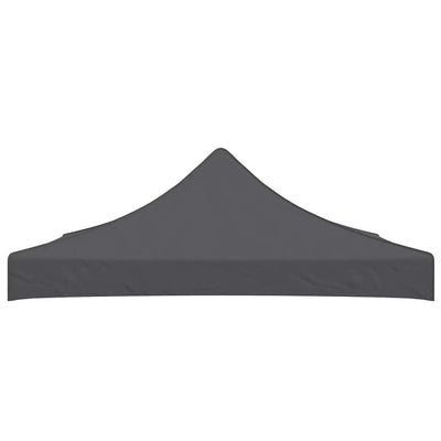 Vidaxl Party Tent Roof 3x3 M Antracite -Colored