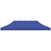 Techo de carpa de fiesta de Vidaxl 3x6 m azul