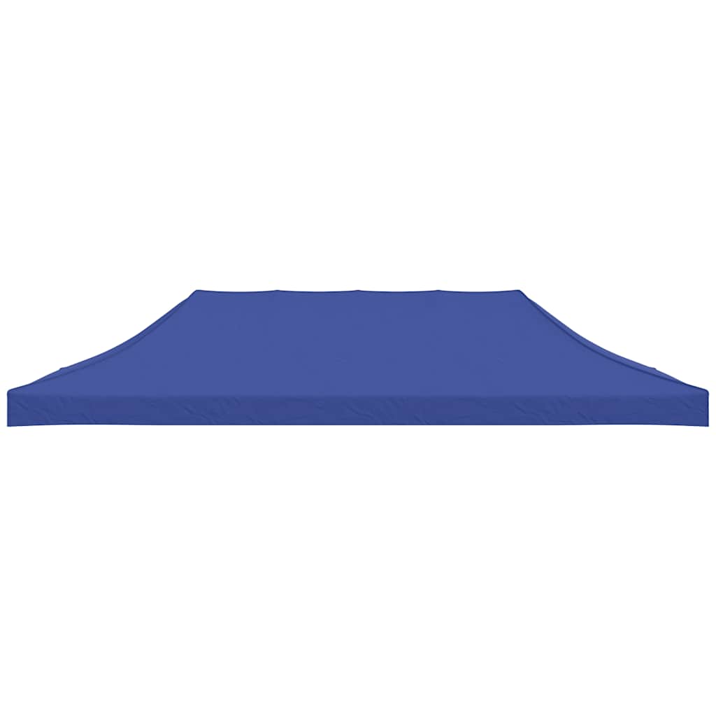 Techo de carpa de fiesta de Vidaxl 3x6 m azul