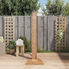 Vidaxl Shower Outdoor 70x75x204 cm Legno di teak solido