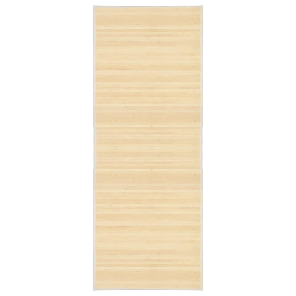 Vidaxl alfombra 80x200 cm de bambú natural