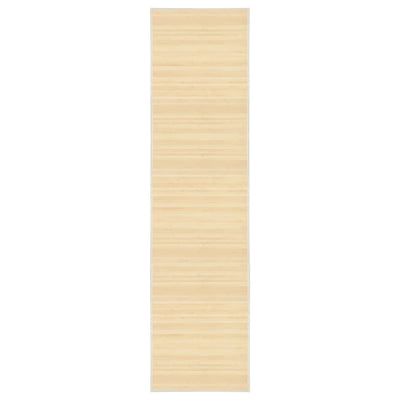 Vidaxl alfombra 80x300 cm bambú natural