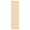 Vidaxl tapijt 80x300 cm bamboe naturel