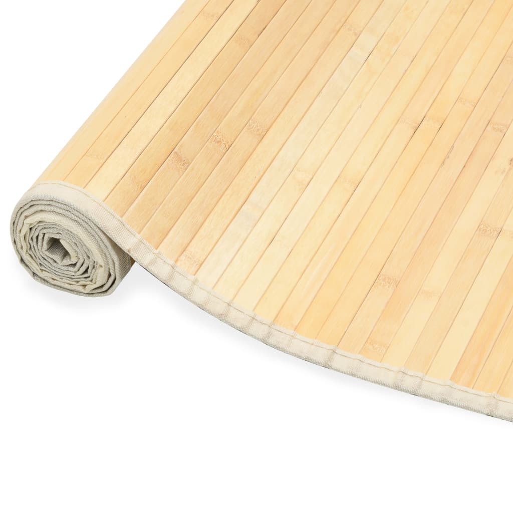 Vidaxl alfombra 80x300 cm bambú natural
