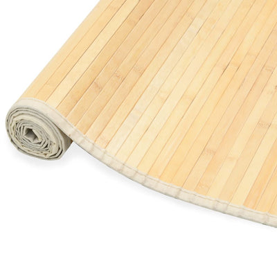 Vidaxl alfombra 80x300 cm bambú natural