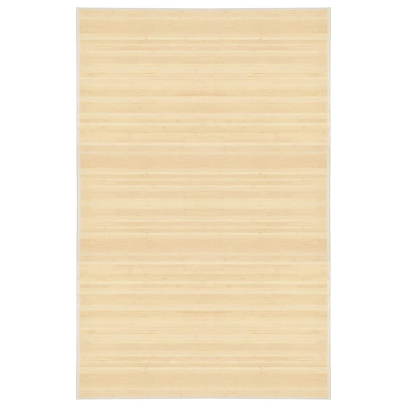 Vidaxl Carpet 100x160 cm Bamboo Natural