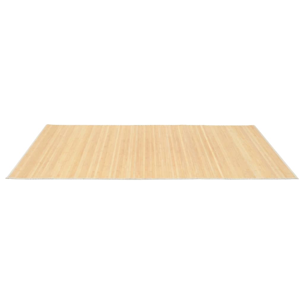 Vidaxl Carpet 100x160 cm Bamboo Natural