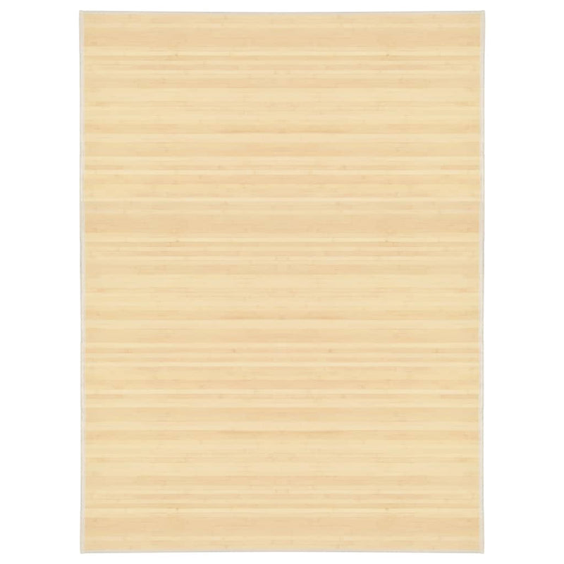 VidaXL Tapijt 150x200 cm bamboe naturel