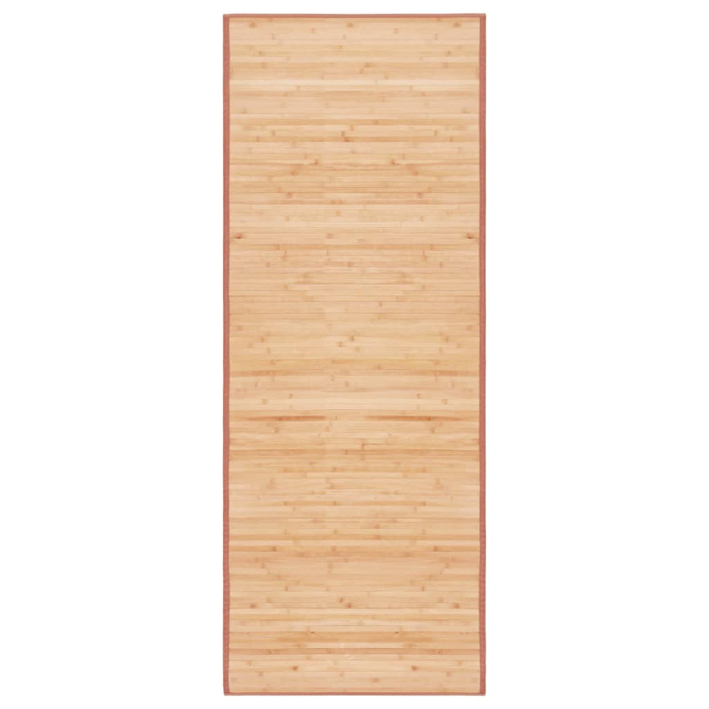 Vidaxl Carpet 80x200 cm Bamboo Brown