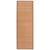 VidaXL estera de yoga 60x180 cm bambú marrón