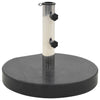 Vidaxl Parasol pie alrededor de 28.5 kg de granito negro