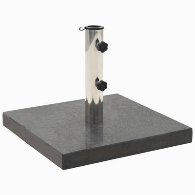 Vidaxl Parasol Foot Square 28,5 kg di granito nero