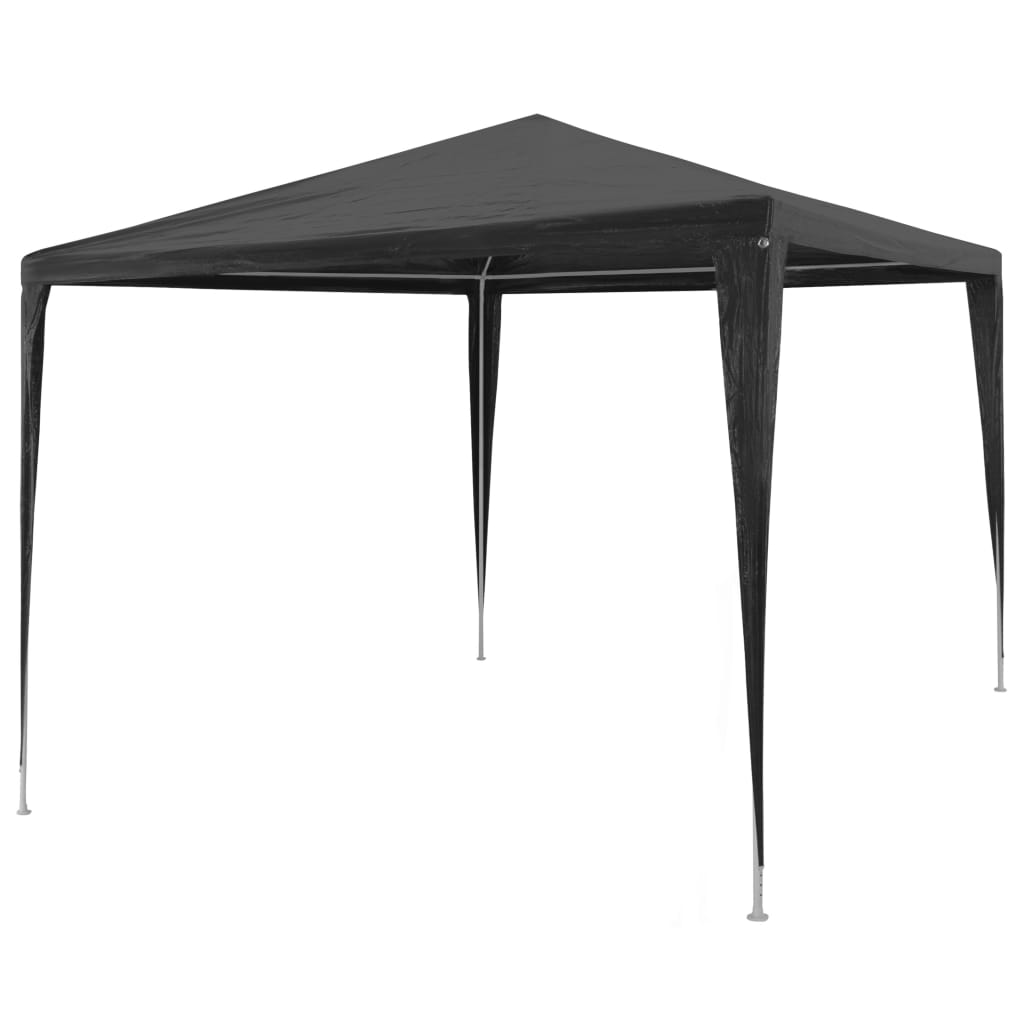 Vidaxl PartyTent 3x3 M PE Antracite