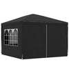 Vidaxl PartyTent 3x3 m antracita -Coled