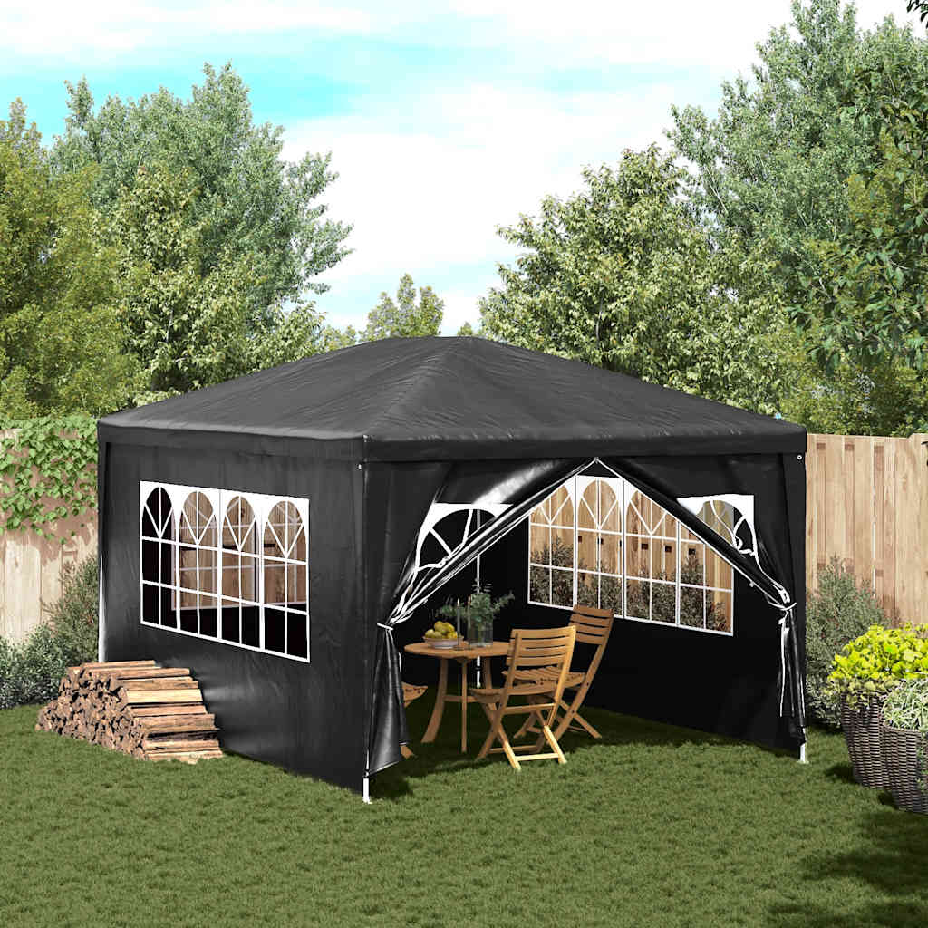 Vidaxl PartyTent 3x4 m antracita