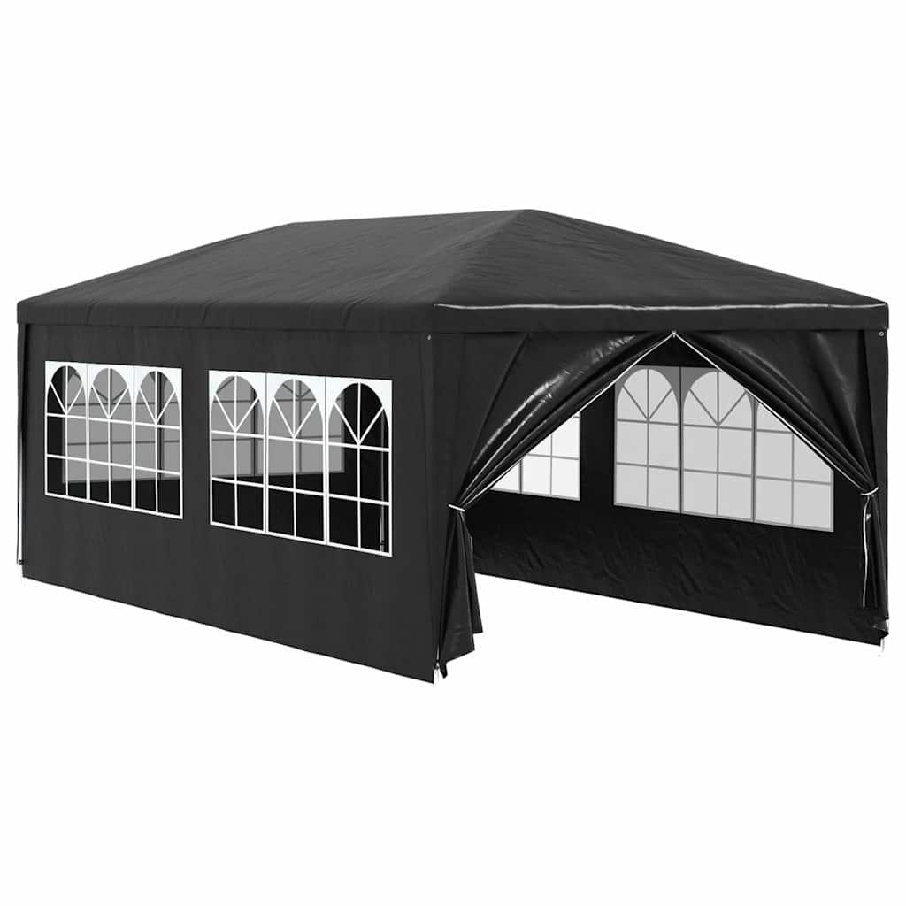 Vidaxl PartyTent 3x6 m antracita