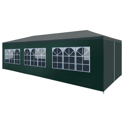 Vidaxl PartyTent 3x9 m verde