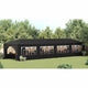 Vidaxl PartyTent 3x12 m antracita