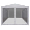 Tienda de fiesta Vidaxl con 4 paredes laterales de malla 3x3 m