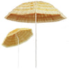 Vidaxl strandparasol hawaï stijl 240 cm naturel