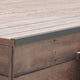 Tablas de sonodering Vidaxl Terrace Corner 5 PCS 170 cm HKC Gray