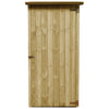 Vidaxl Tool Shed 88x76x175 cm de madera de pino impregnada