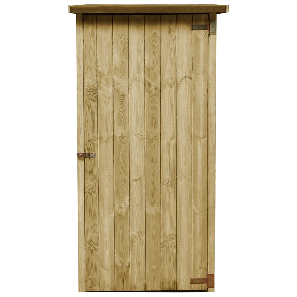 Vidaxl Tool Shed 88x76x175 cm de madera de pino impregnada
