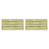 Porte Vidaxl 2 ST 150x75 cm Penna impregnata verde
