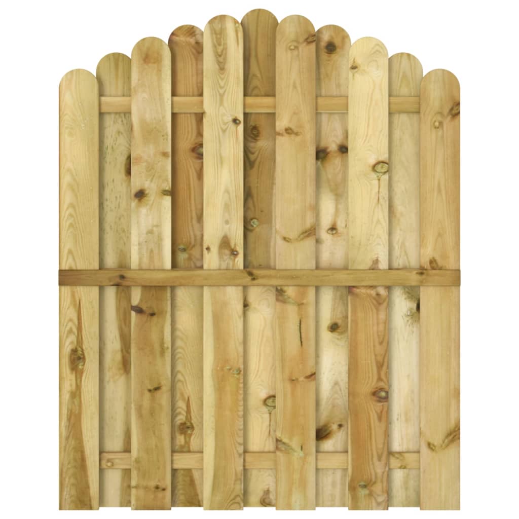 Puerto Vidaxl 100x125 cm Pine impregnado
