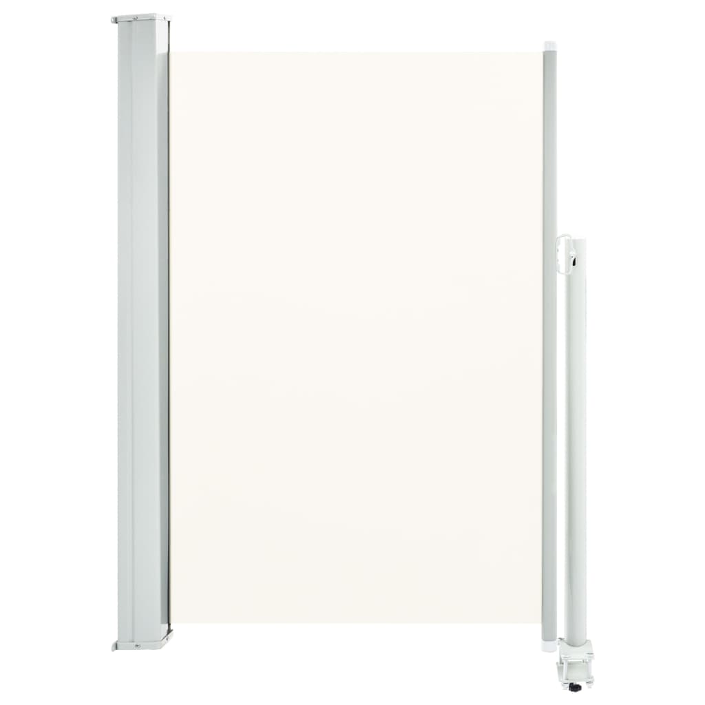 Schermo del giardino Vidaxl estendibile da 120x300 cm crema