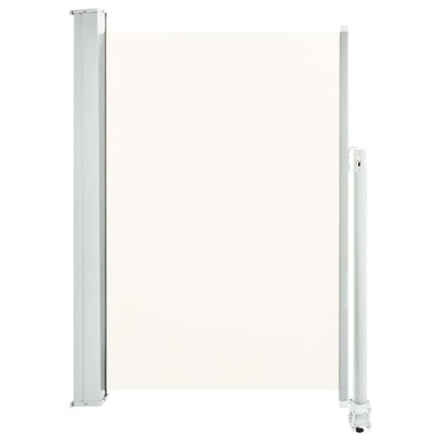 Schermo del giardino Vidaxl estendibile da 120x300 cm crema