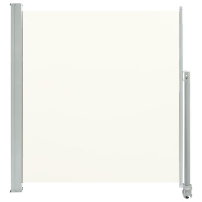 Schermo del giardino Vidaxl estendibile da 140x300 cm crema