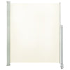 Schermo del giardino Vidaxl estendibile da 160x300 cm crema