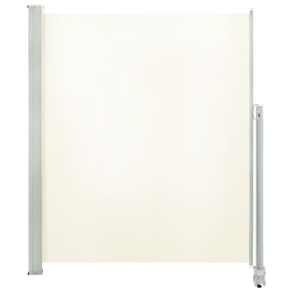 Schermo del giardino Vidaxl estendibile da 160x300 cm crema