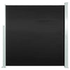 Vidaxl windscherm uittrekbaar 140x300 cm zwart