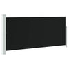 Parabrisas Vidaxl extensible 140x300 cm negro