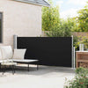 Parabrisas Vidaxl extensible 140x300 cm negro