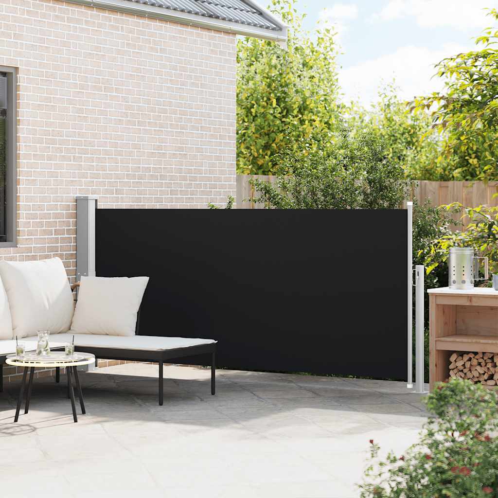 Parabrisas Vidaxl extensible 140x300 cm negro