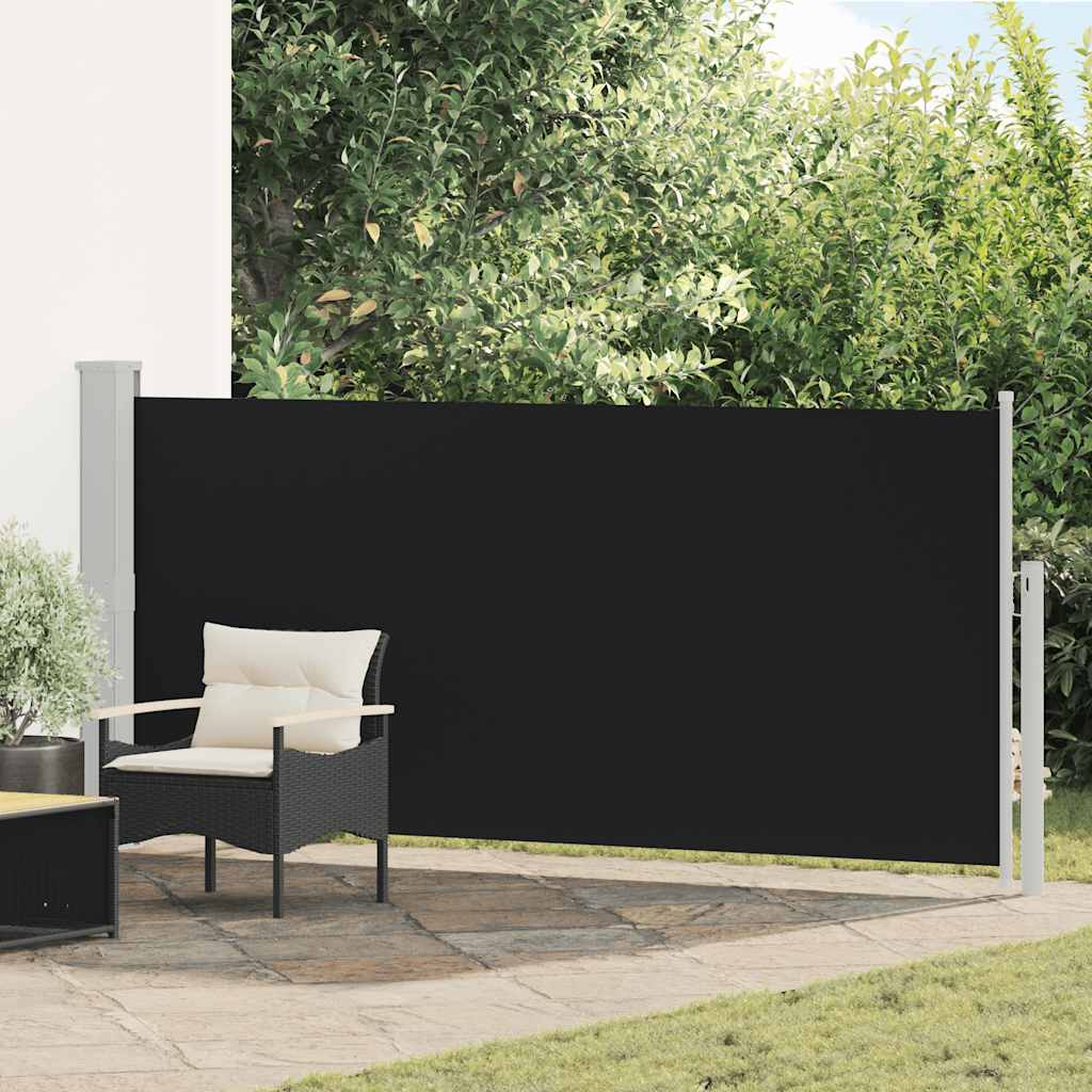 Parabrisas Vidaxl extensible 140x300 cm negro