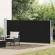 Parabrisas Vidaxl extensible 140x300 cm negro