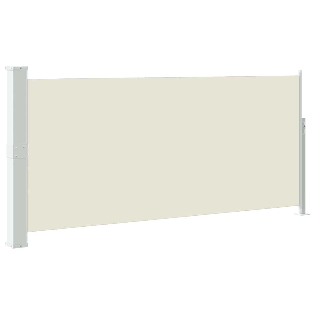 Parabrisas Vidaxl extensible de 140x300 cm de crema -cocinera