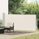 Parabrisas Vidaxl extensible de 140x300 cm de crema -cocinera
